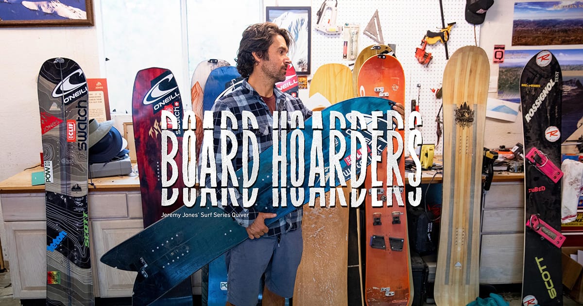 Board Hoarders - Part 2 : ジェレミーのサーフシリーズ・クイーバー 