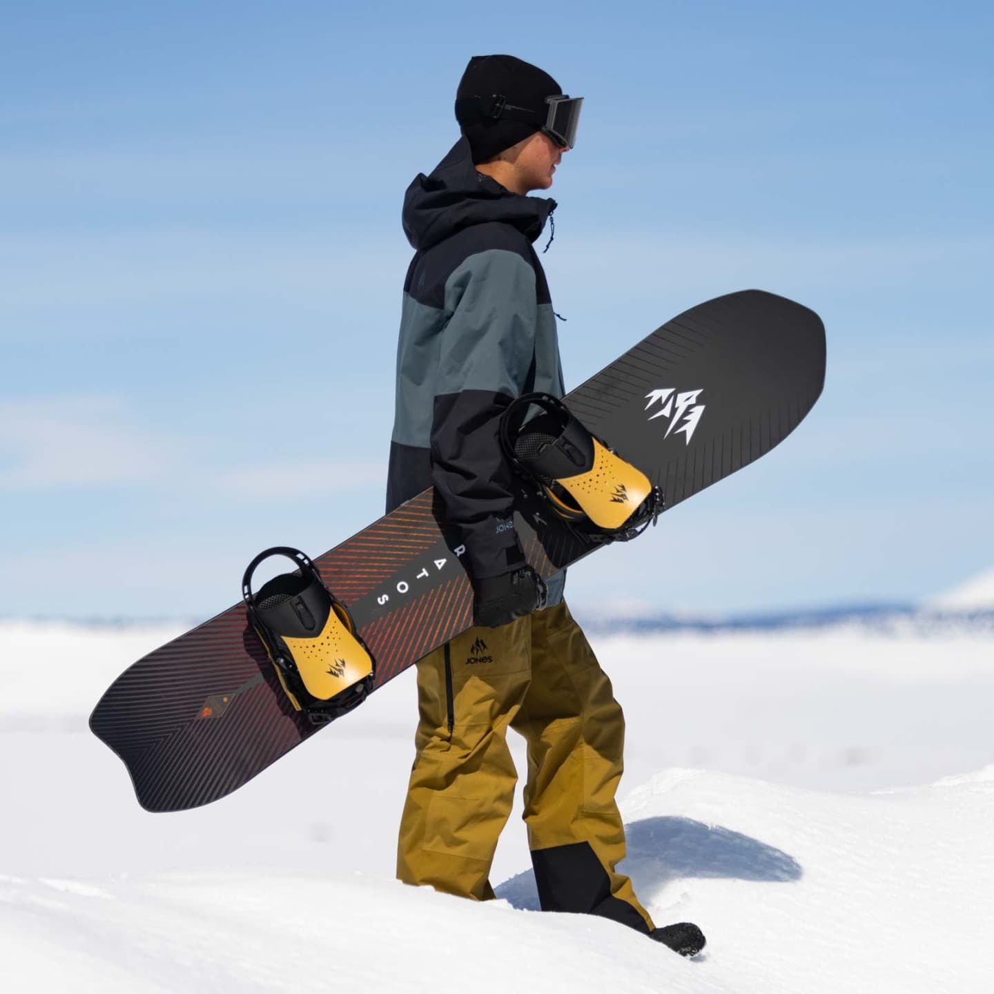 Men's Stratos Snowboard | Jones Snowboards 公式